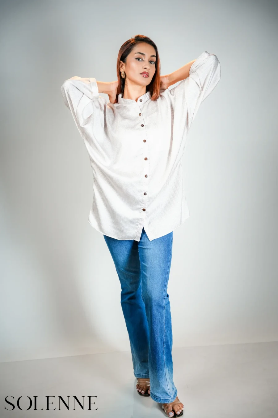 Solenne Amara – Maggie Sleeve Top
