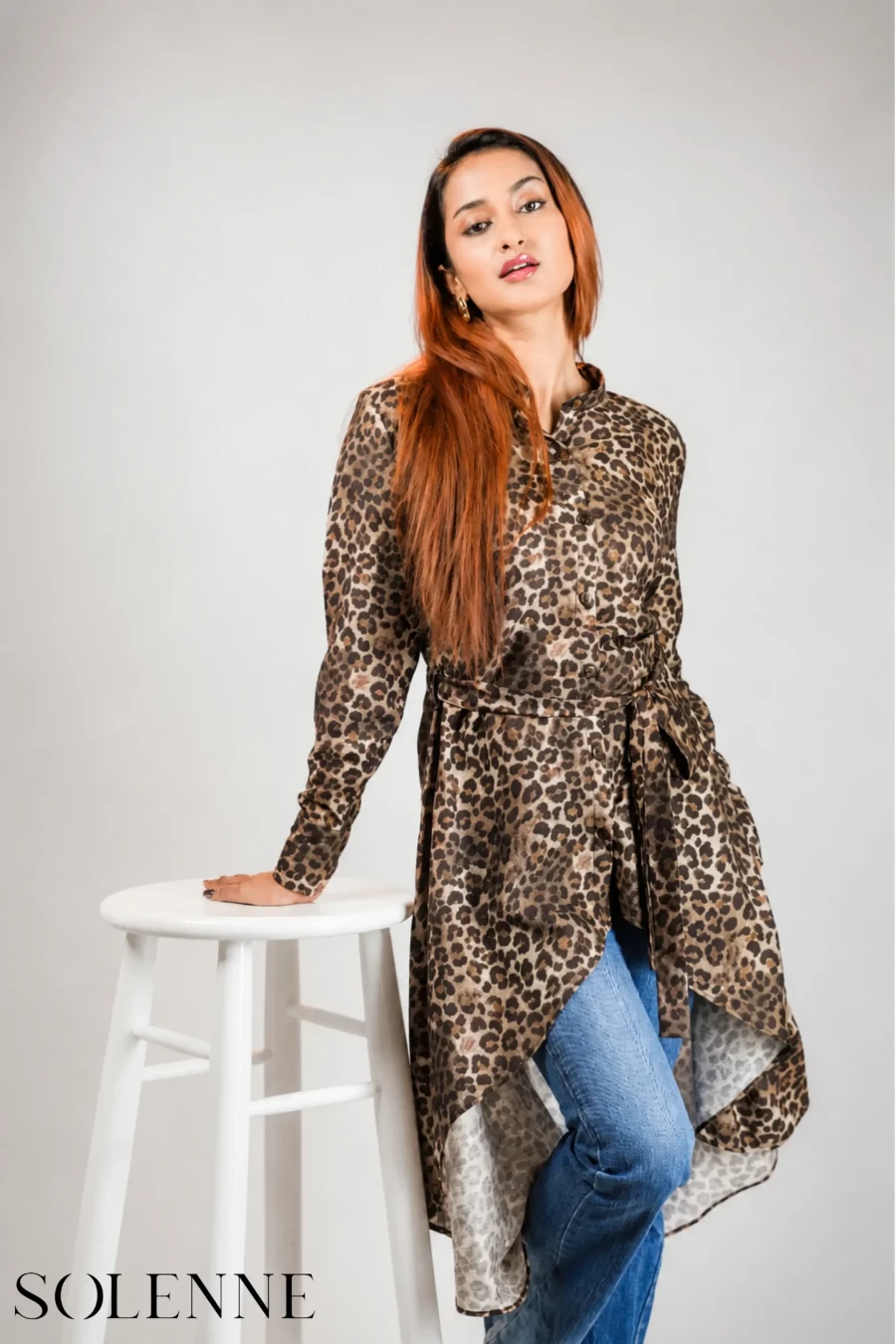 Solenne Wild Grace – Leopard Top